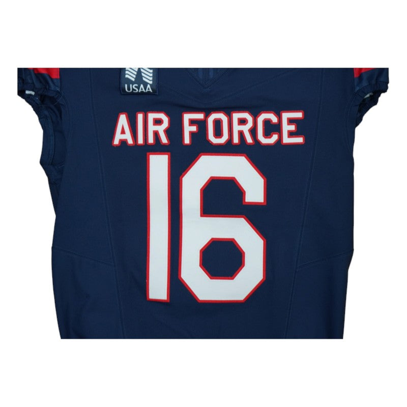 U.S. Air Force Academy Game Worn #16 Home Jersey 9/5/2026 w/ Freedom 250 Patch