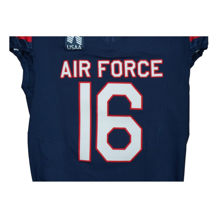 U.S. Air Force Academy Game Worn #16 Home Jersey 9/5/2026 w/ Freedom 250 Patch