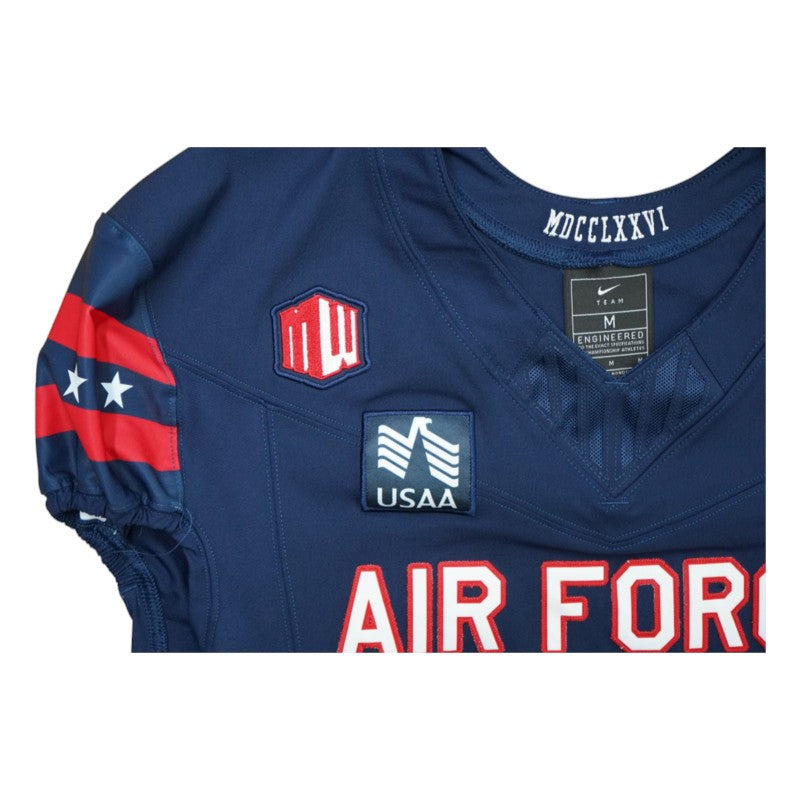 U.S. Air Force Academy Game Worn #16 Home Jersey 9/5/2026 w/ Freedom 250 Patch