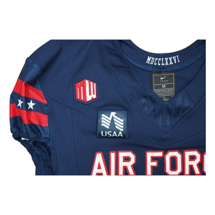 U.S. Air Force Academy Game Worn #16 Home Jersey 9/5/2026 w/ Freedom 250 Patch