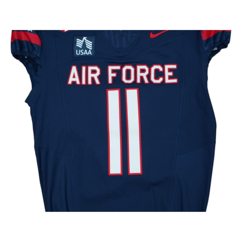 U.S. Air Force Academy Game Worn #11 Home Jersey 9/5/2026 w/ Freedom 250 Patch