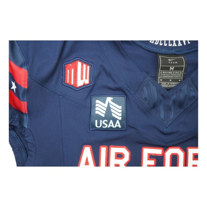 U.S. Air Force Academy Game Worn #9 Home Jersey 9/5/2026 w/ Freedom 250 Patch