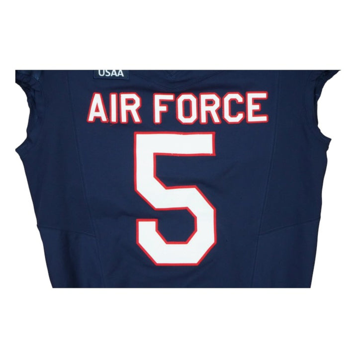 U.S. Air Force Academy Game Worn #5 Home Jersey 9/5/2026 w/ Freedom 250 Patch