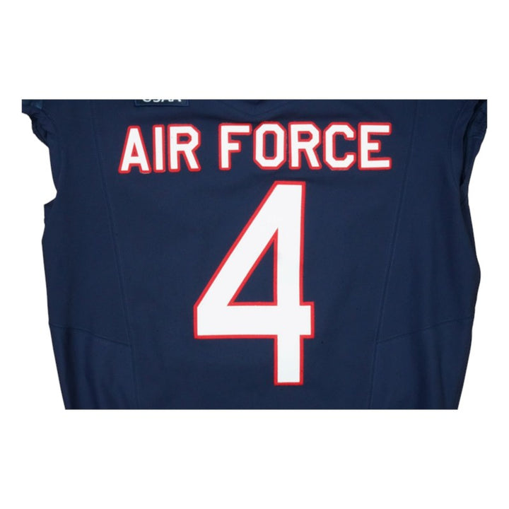 U.S. Air Force Academy Game Worn #4 Home Jersey 9/5/2026 w/ Freedom 250 Patch