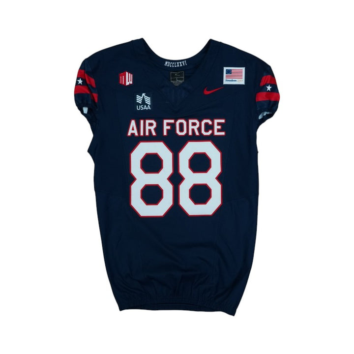 U.S. Air Force Academy Game Issued #88 Jersey 9/5/2026 w/ Freedom 250 Patch