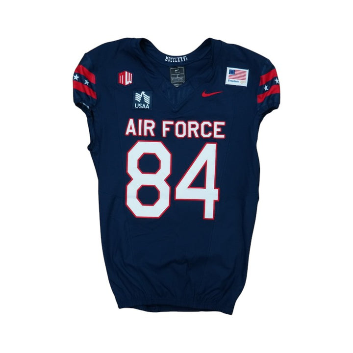 U.S. Air Force Academy Game Issued #84 Jersey 9/5/2026 w/ Freedom 250 Patch