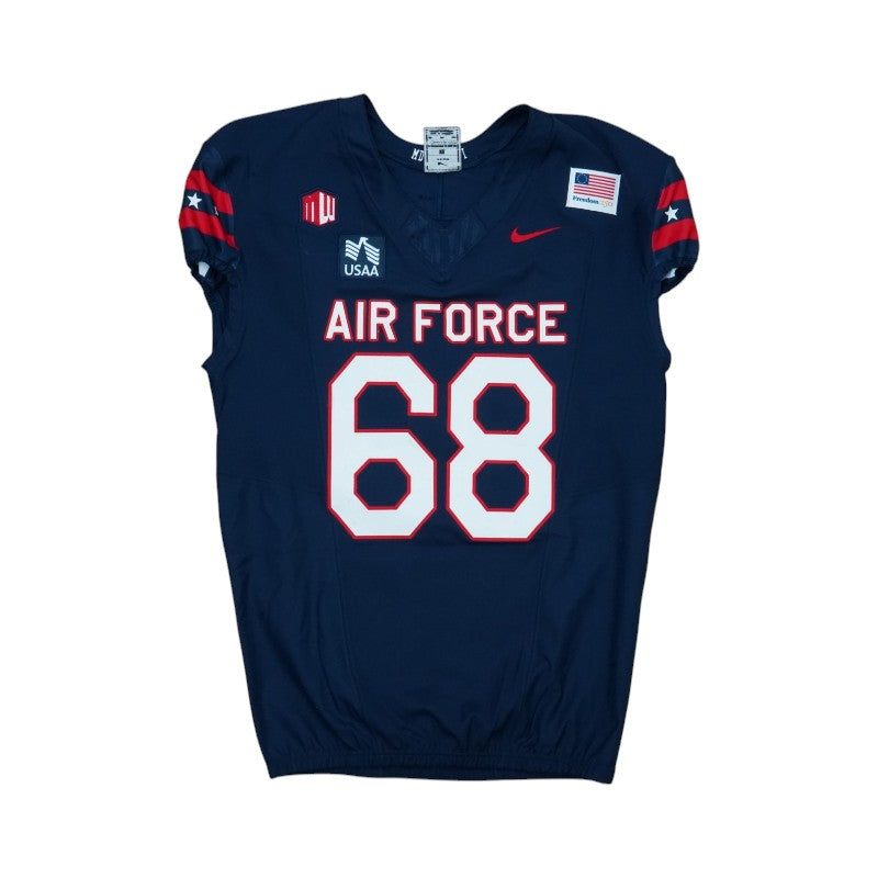 U.S. Air Force Academy Game Issued #68 Jersey 9/5/2026 w/ Freedom 250 Patch