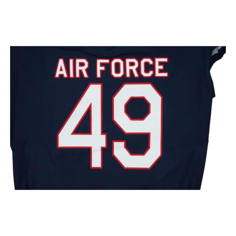 U.S. Air Force Academy Game Issued #49 Jersey 9/5/2026 w/ Freedom 250 Patch