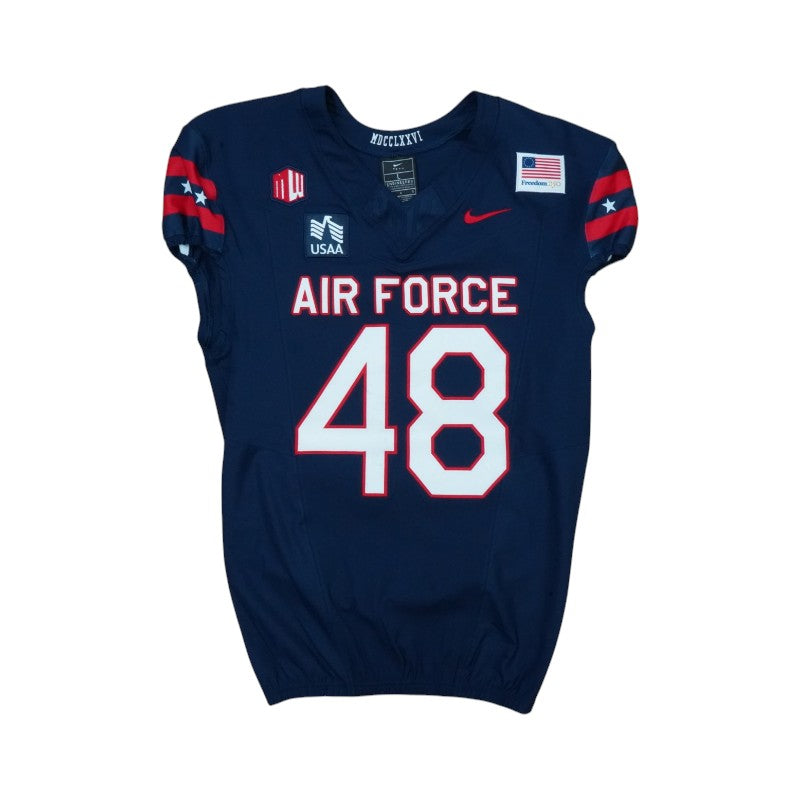 U.S. Air Force Academy Game Issued #48 Jersey 9/5/2026 w/ Freedom 250 Patch