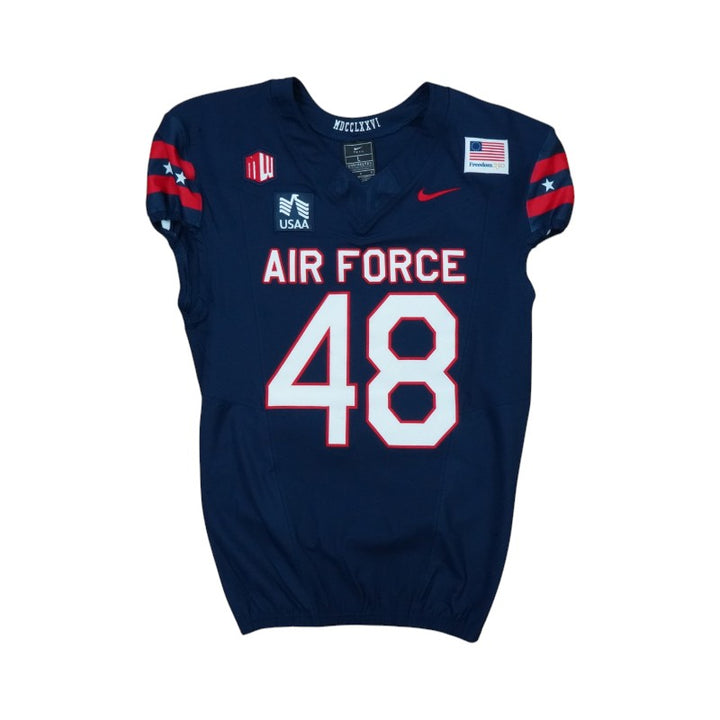 U.S. Air Force Academy Game Issued #48 Jersey 9/5/2026 w/ Freedom 250 Patch
