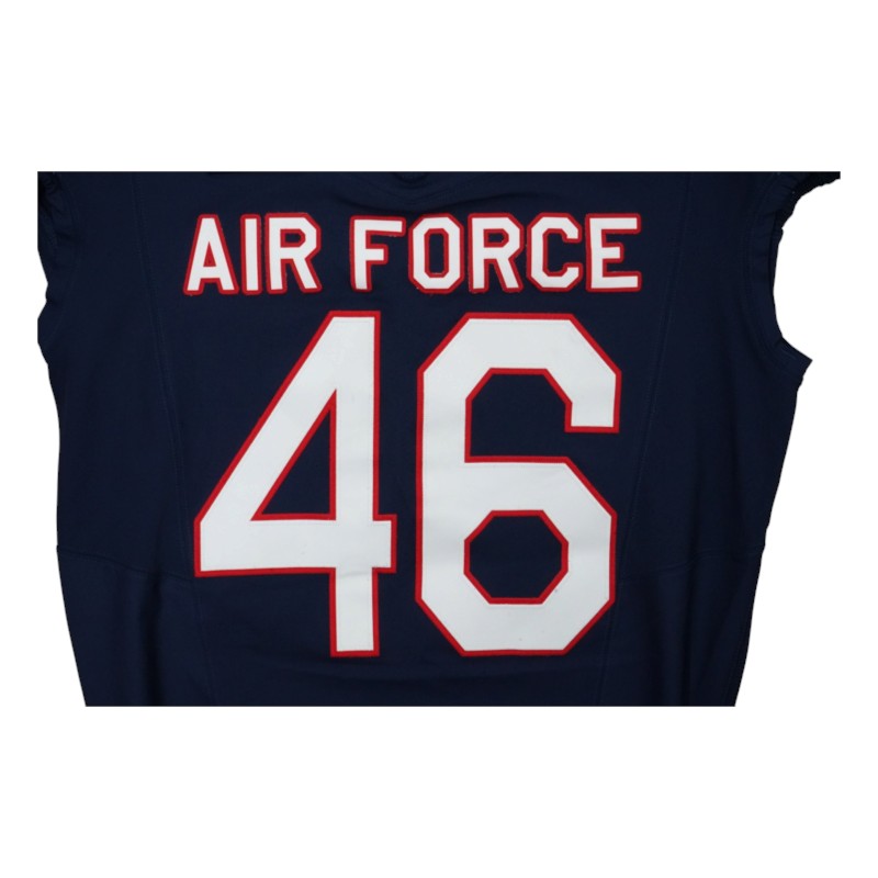 U.S. Air Force Academy Game Issued #46 Jersey 9/5/2026 w/ Freedom 250 Patch