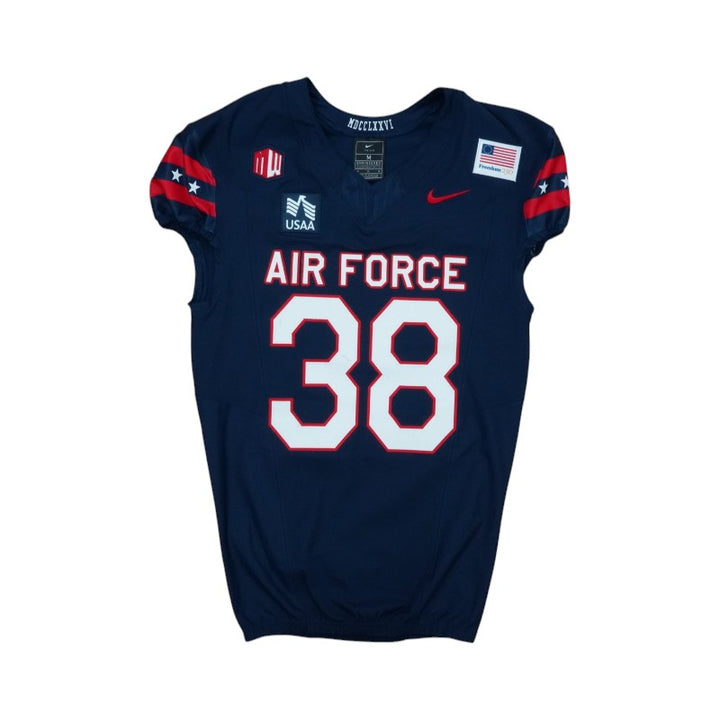 U.S. Air Force Academy Game Issued #38 Jersey 9/5/2026 w/ Freedom 250 Patch