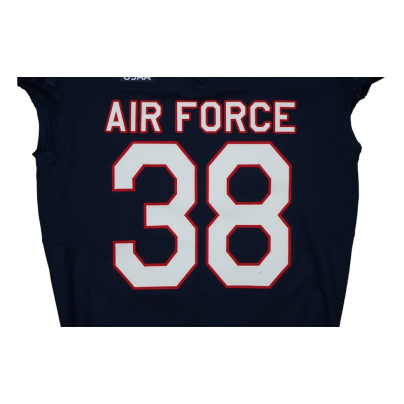 U.S. Air Force Academy Game Issued #38 Jersey 9/5/2026 w/ Freedom 250 Patch