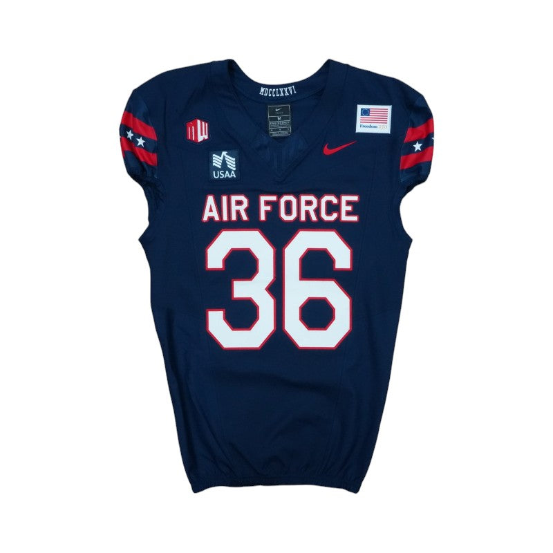 U.S. Air Force Academy Game Issued #36 Jersey 9/5/2026 w/ Freedom 250 Patch