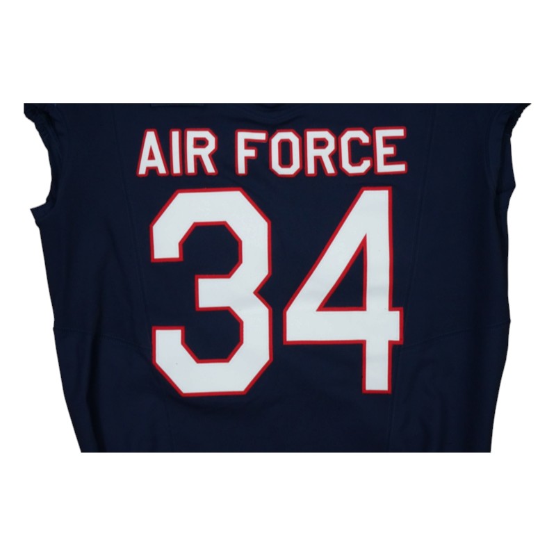 U.S. Air Force Academy Game Issued #34 Jersey 9/5/2026 w/ Freedom 250 Patch