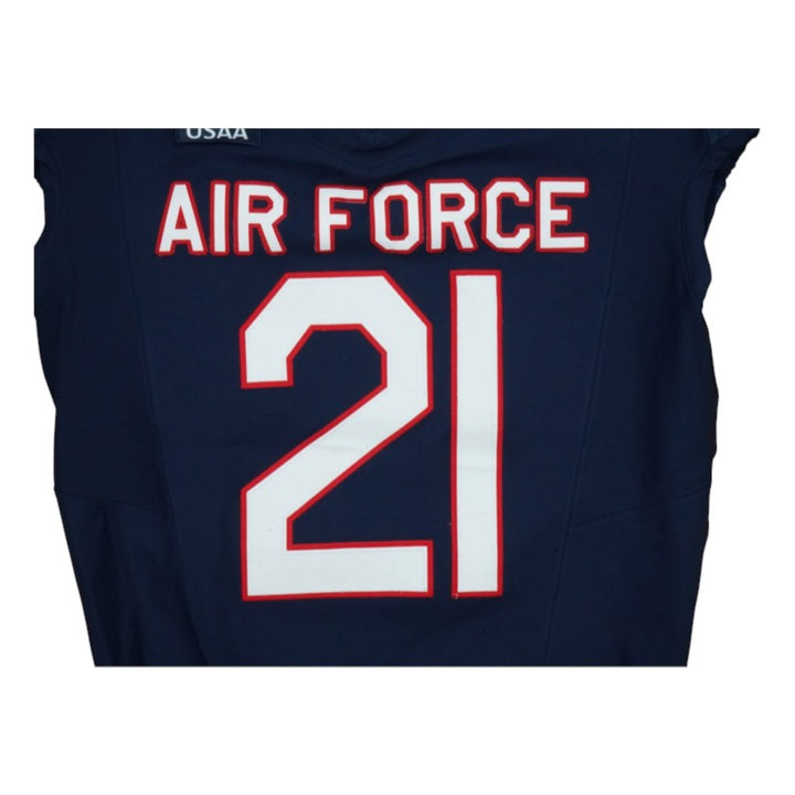 U.S. Air Force Academy Game Issued #21 Jersey 9/5/2026 w/ Freedom 250 Patch