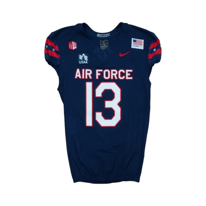 U.S. Air Force Academy Game Issued #13 Jersey 9/5/2026 w/ Freedom 250 Patch