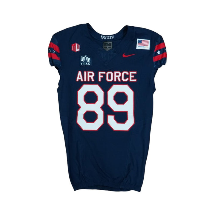 U.S. Air Force Academy Game Issued #89 Jersey 9/5/2026 w/ Freedom 250 Patch