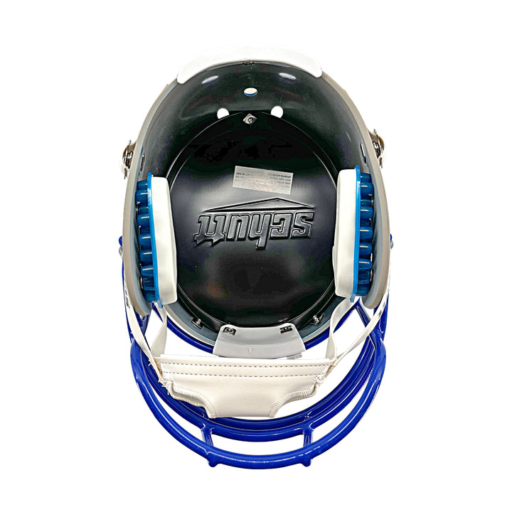 US Air Force Academy Replica Schutt Blue/Grey Chrome Alt 5 Full Size Helmet