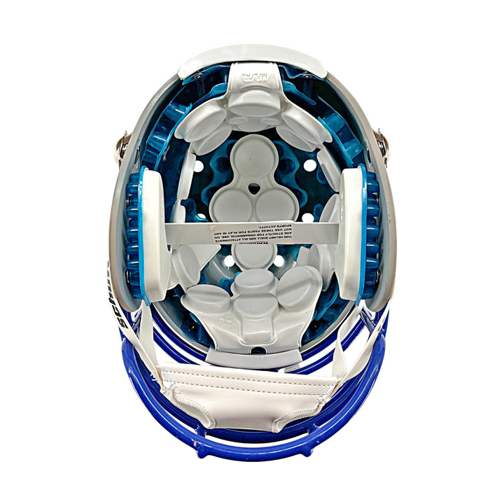 US Air Force Academy Authentic Schutt Blue/Grey Chrome Alt 5 Full Size Helmet