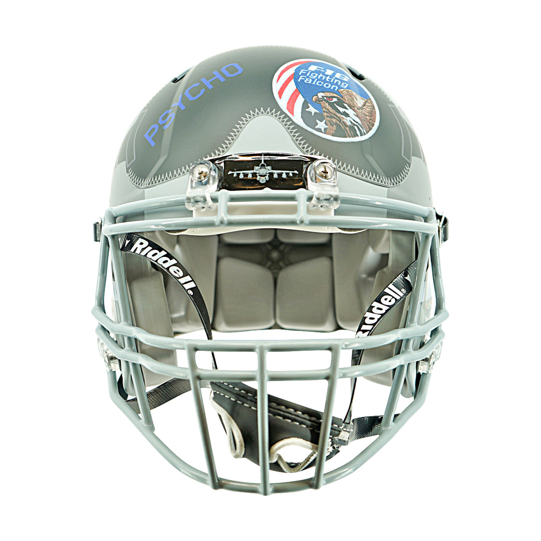 U.S. Air Force Academy Authentic 2025 Riddell F16 Fighting Falcon Full Size Helmet