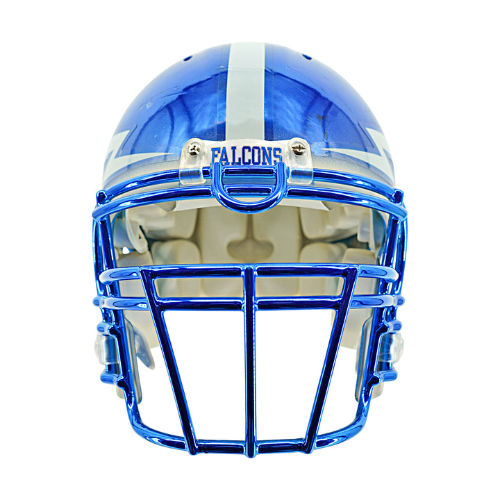 U.S. Air Force Academy Authentic 2016 Schutt Blue/Grey Chrome Full Size Helmet