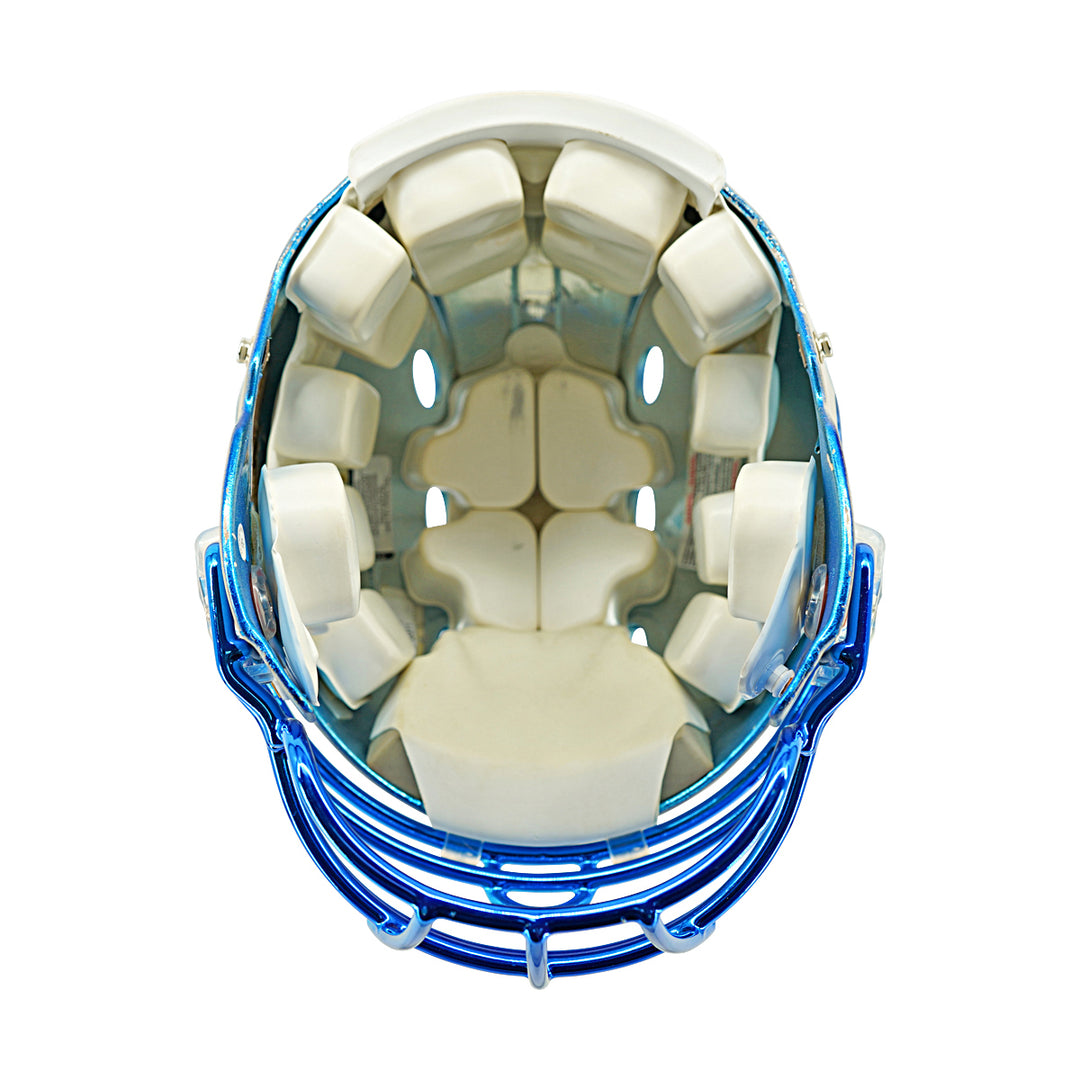 U.S. Air Force Academy Authentic 2016 Schutt Blue/Grey Chrome Full Size Helmet