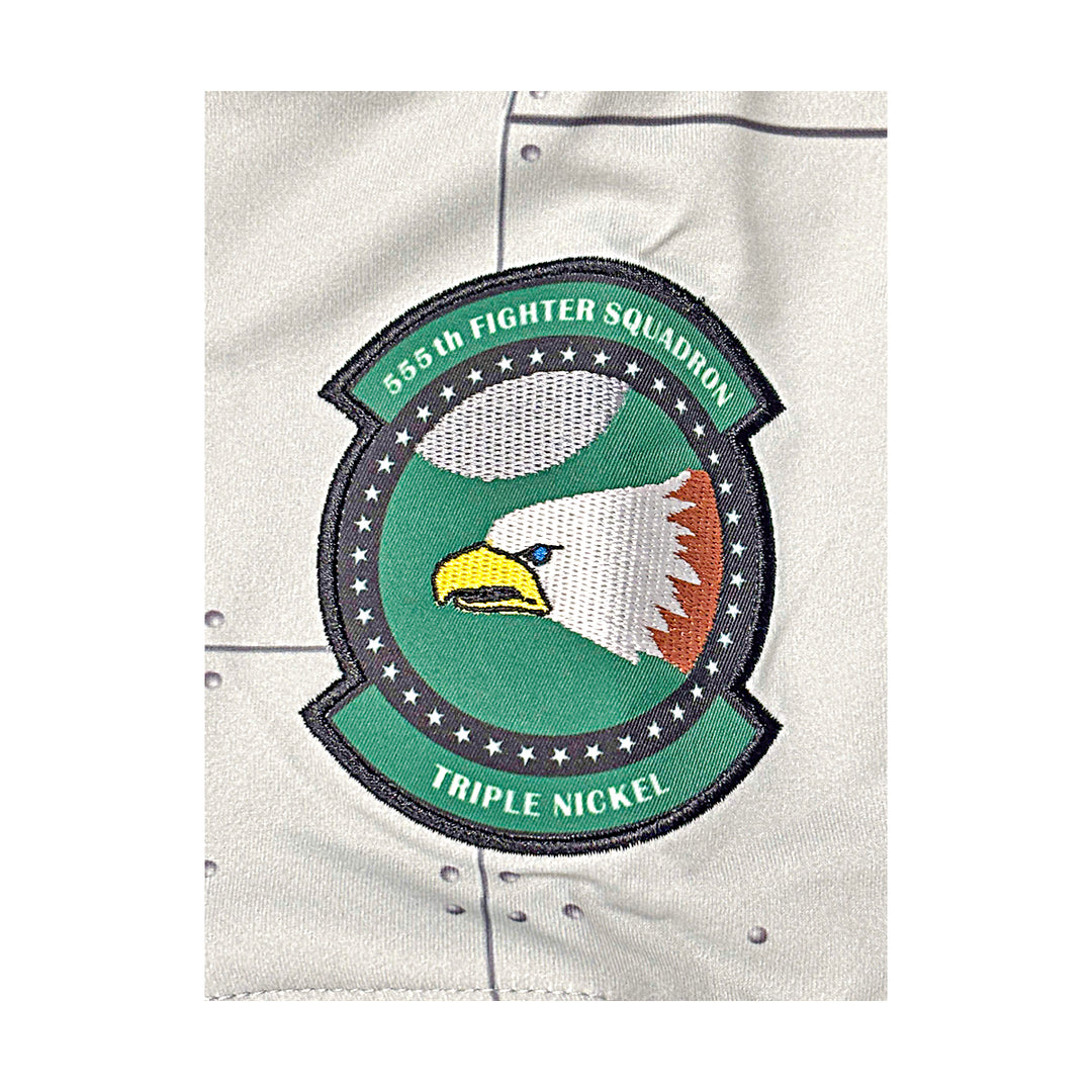 US Air Force Academy F16 Green Pyscho Patch Medium #25 Hockey Jersey