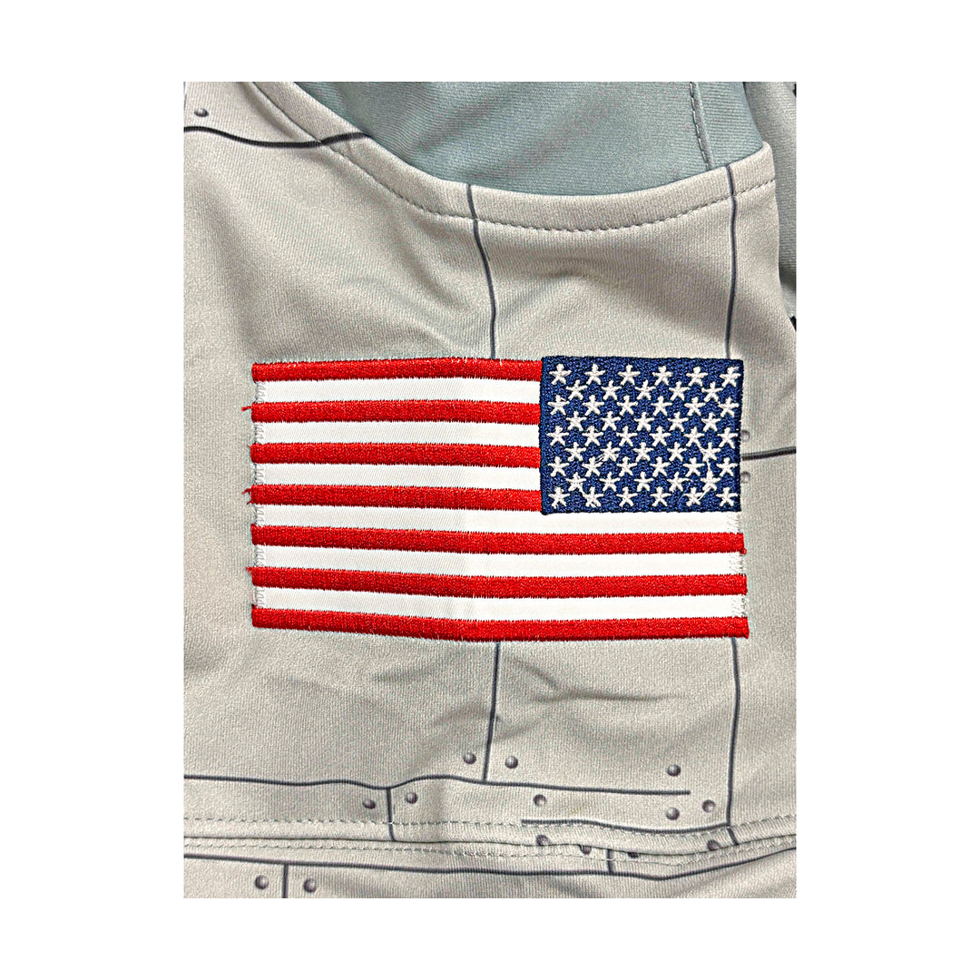 US Air Force Academy F16 Green Pyscho Patch Medium #25 Hockey Jersey