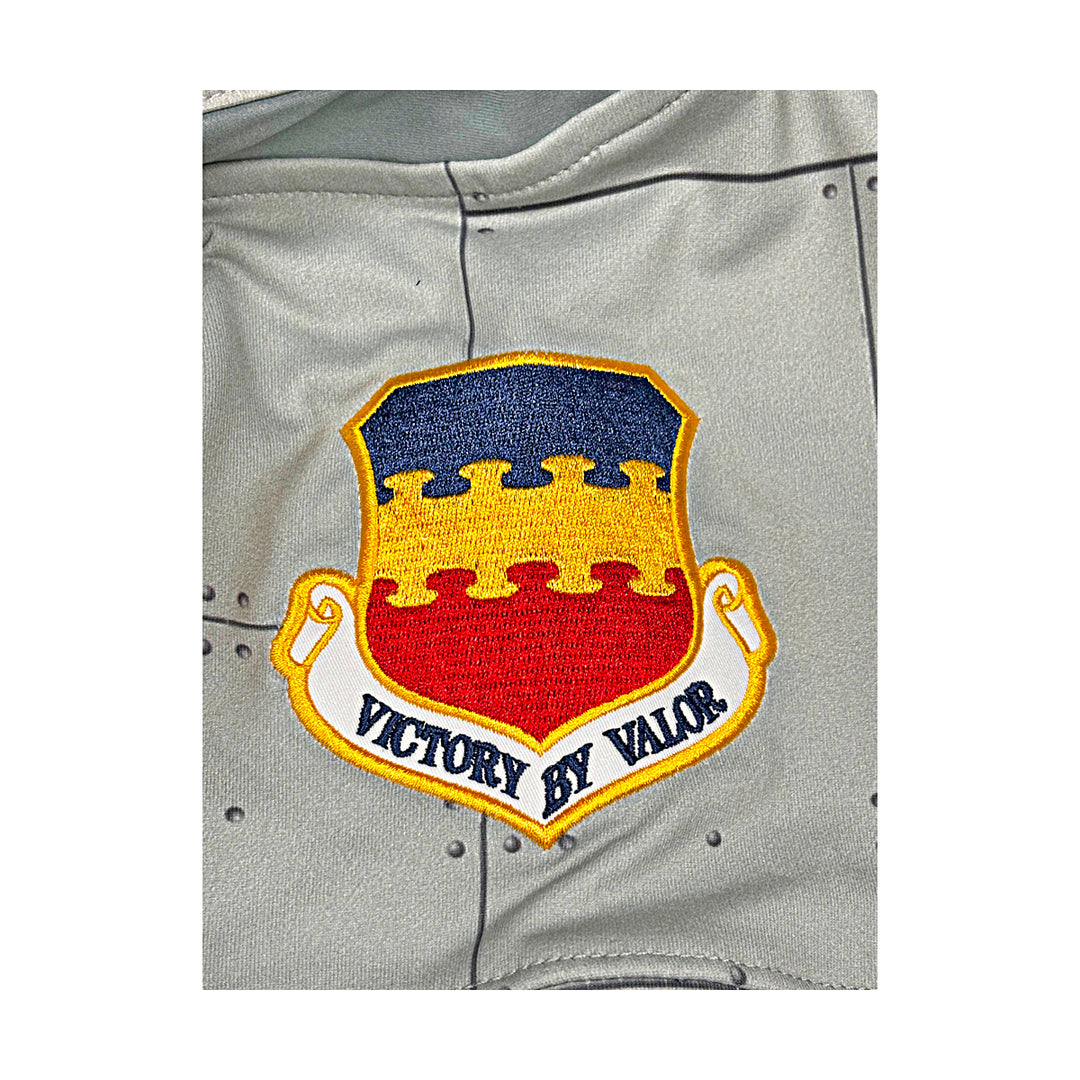 US Air Force Academy F16 Blue Pyscho Patch Large #25 Hockey Jersey