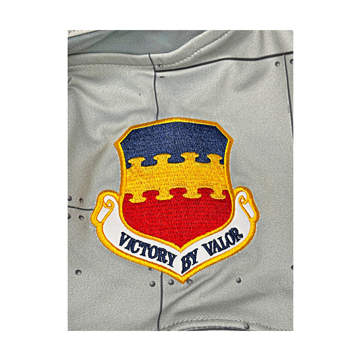 US Air Force Academy F16 Blue Pyscho Patch Large #25 Hockey Jersey
