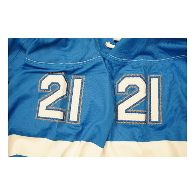 U.S. Air Force Academy 2025 Game Issued Blue States #21 Hockey Jersey Sz L