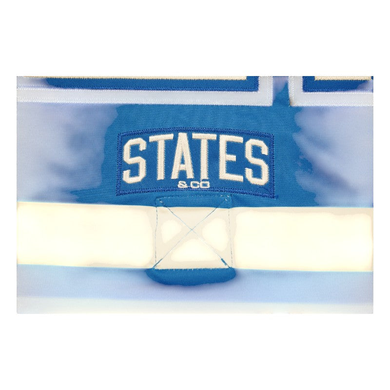 U.S. Air Force Academy 2025 Game Issued Blue States #21 Hockey Jersey Sz L