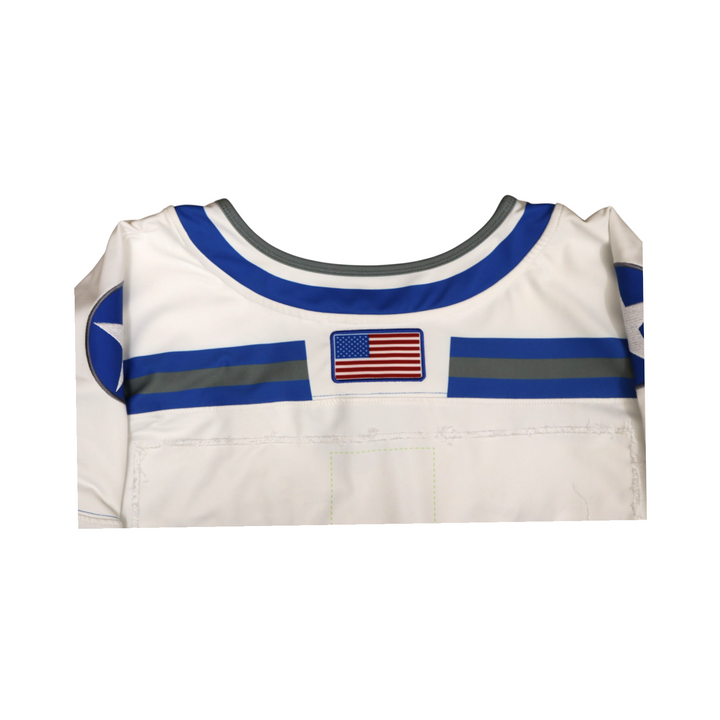 U.S. Air Force Academy Game Used #4 White AIR FORCE Home Hockey Jersey Size M