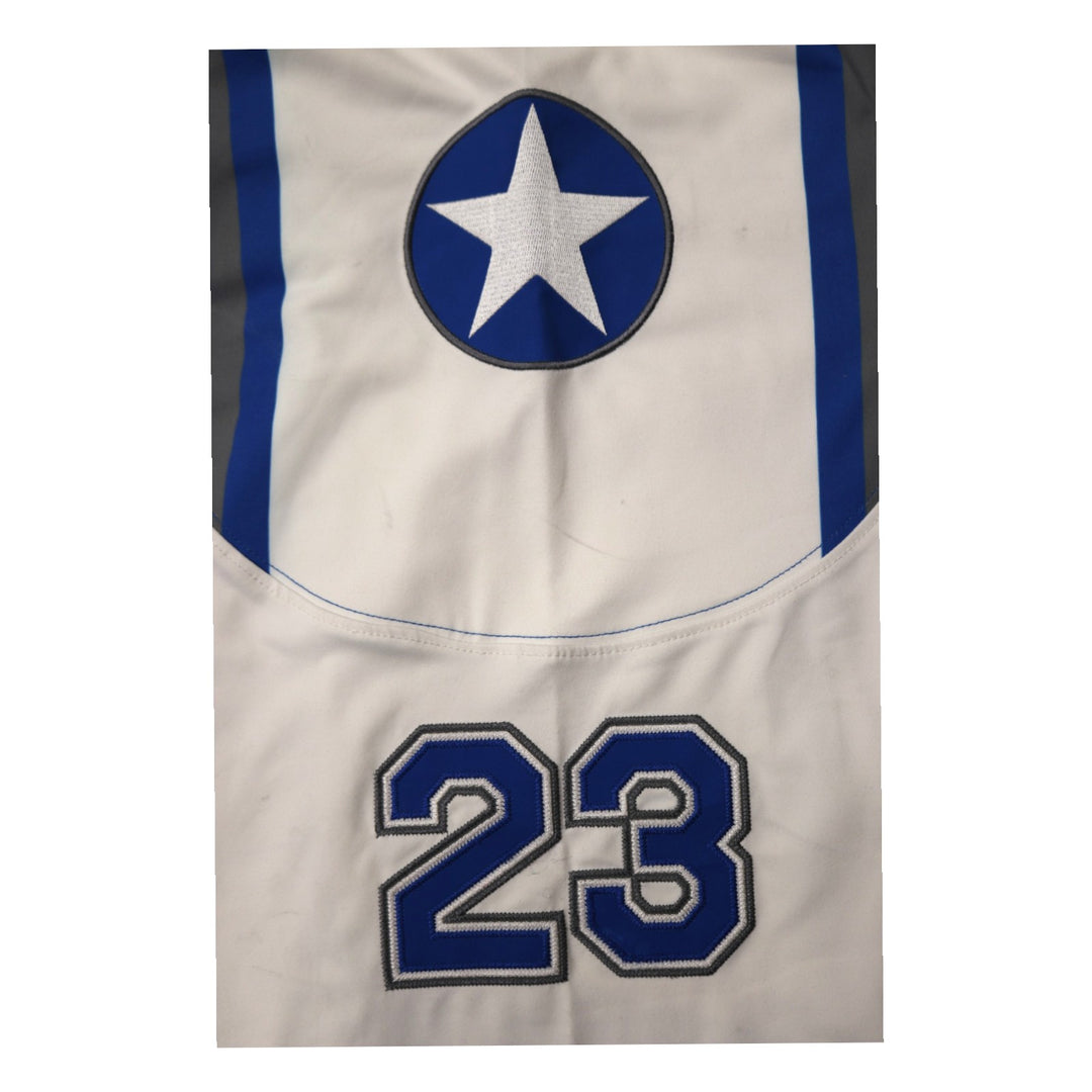 U.S. Air Force Academy Game Used #23 White AIR FORCE Home Hockey Jersey Size L