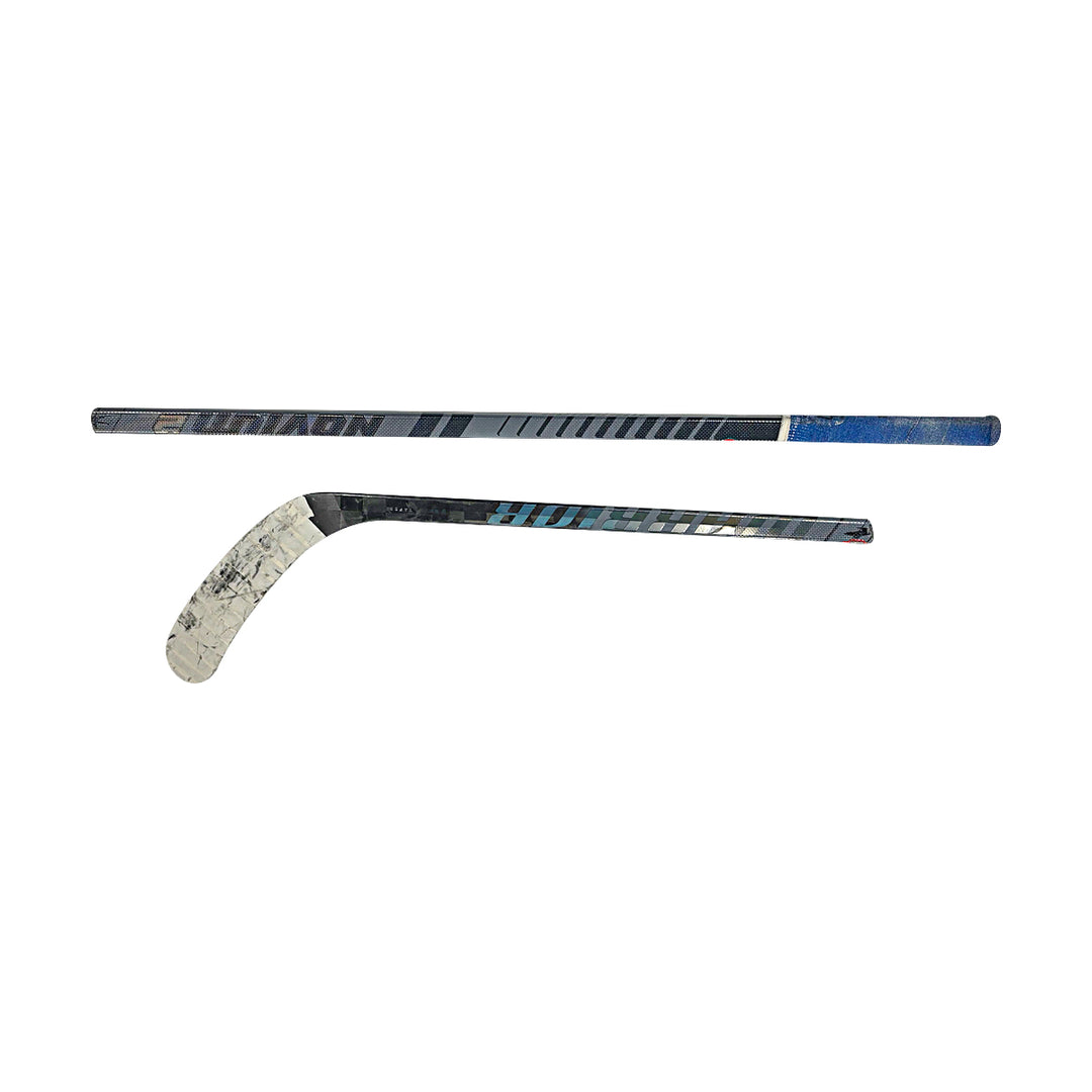 Sam Stitz US Air Force Academy Game Used Broken Warrior Novium 2 Hockey Stick