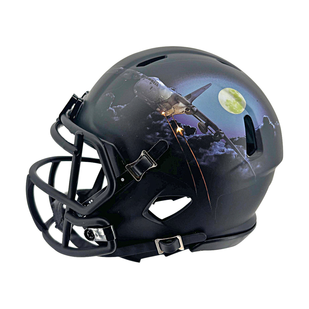 U.S. Air Force Academy Ghost Rider Replica Riddell Mini Helmet