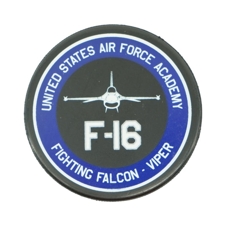 U.S. Air Force Academy 2025 Game Issued F16 120th Squadron Hockey Puck