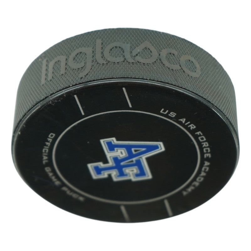 U.S. Air Force Academy 2025 Game Issued Logo Hockey Puck-2