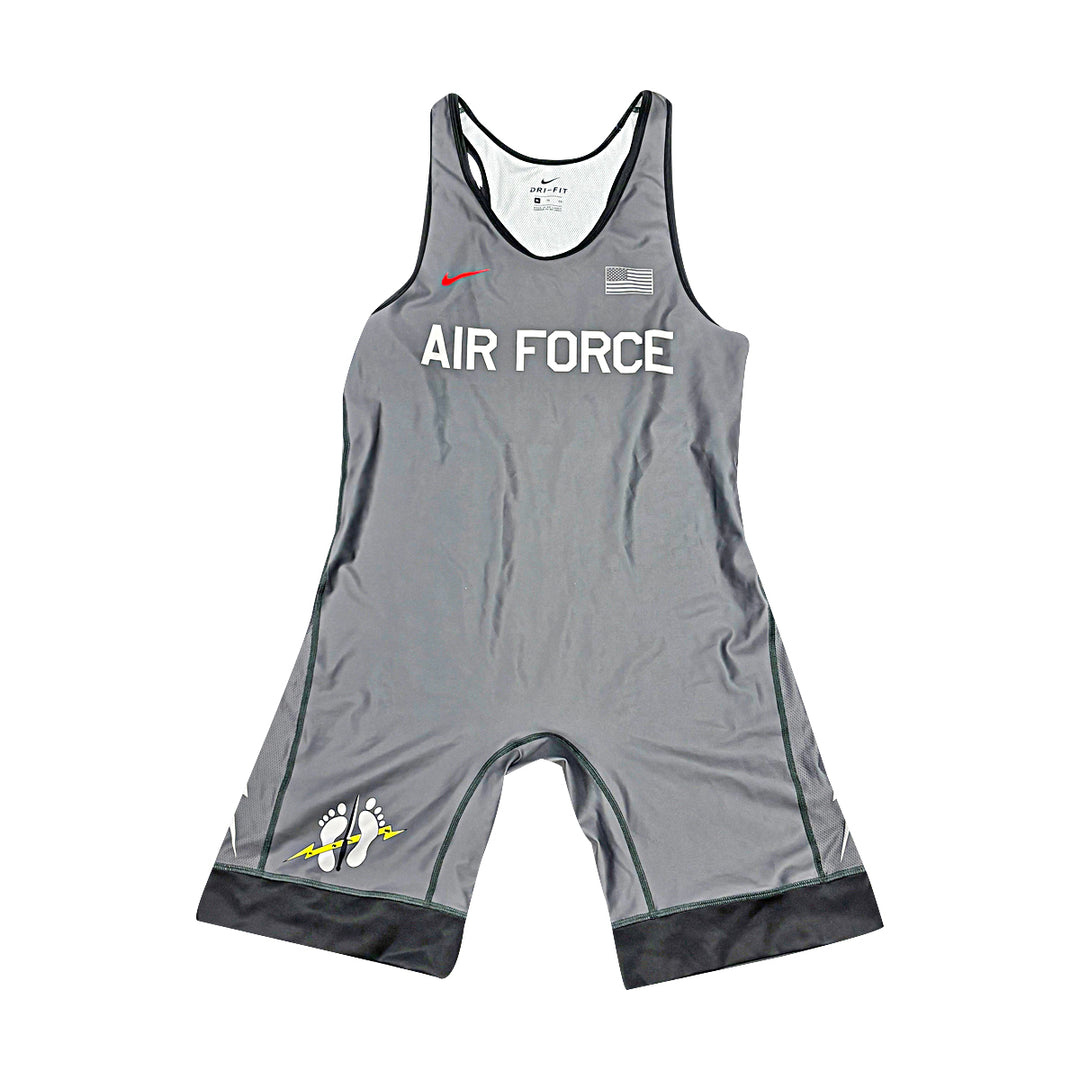 US Air Force Academy AFSOC Team Issued Nike XL Wrestling Singlet