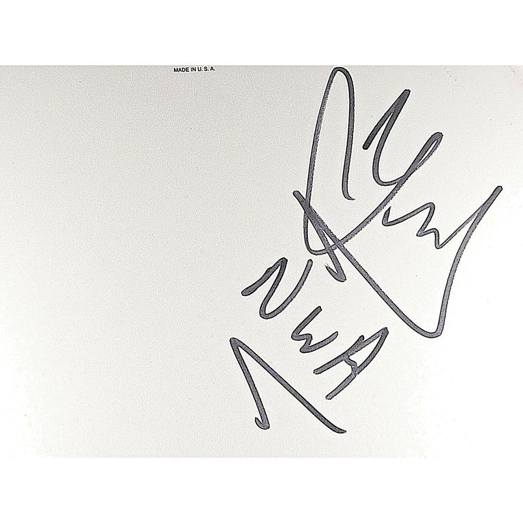 DJ Yella Signed Drumhead with NWA Inscription Beckett Authentic Rap Hip Hop Auto