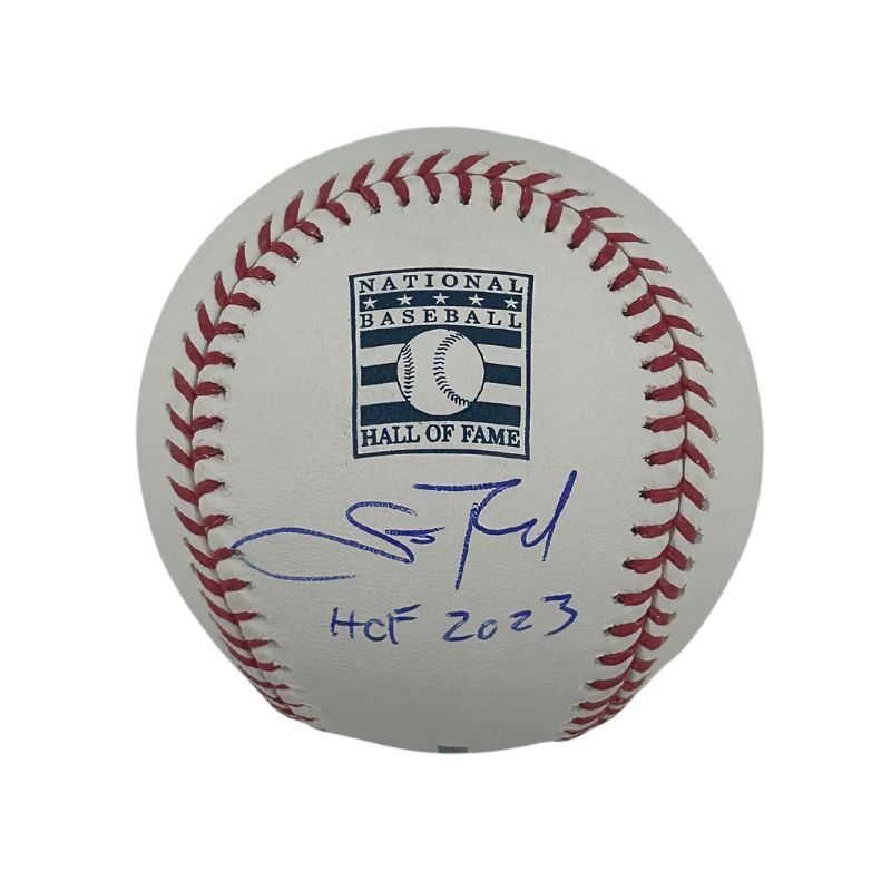Scott Rolen St Louis Cardinals Autographed and Inscribed HOF 23 Under HOF Logo Ball (CX Auth)