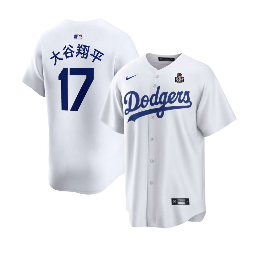 Shohei Ohtani Los Angeles Dodgers Nike Mens Replica 2024 WS Home Shohei Ohtani Los Angeles Dodgers Nike Mens Replica 2024 WS Home