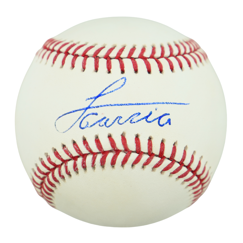 Luis Garcia Jr New York Yankees Autographed OMLB Baseball CX Auth - Preorder
