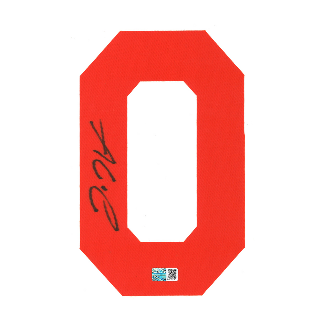 Donte DiVincenzo Timberwolves Knicks Autographed Signed 5x8 Orange Number (CX Auth)