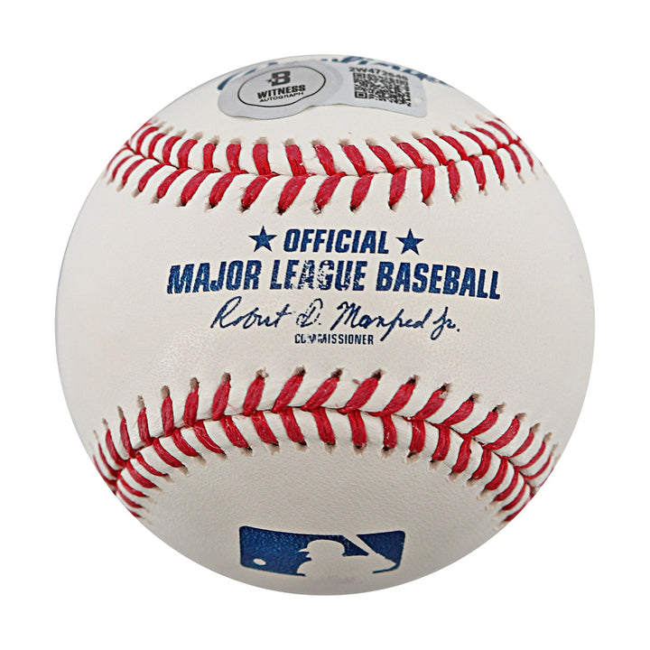 Mark Vientos New York Mets Autographed Signed ROMLB Baseball (Beckett Auth)