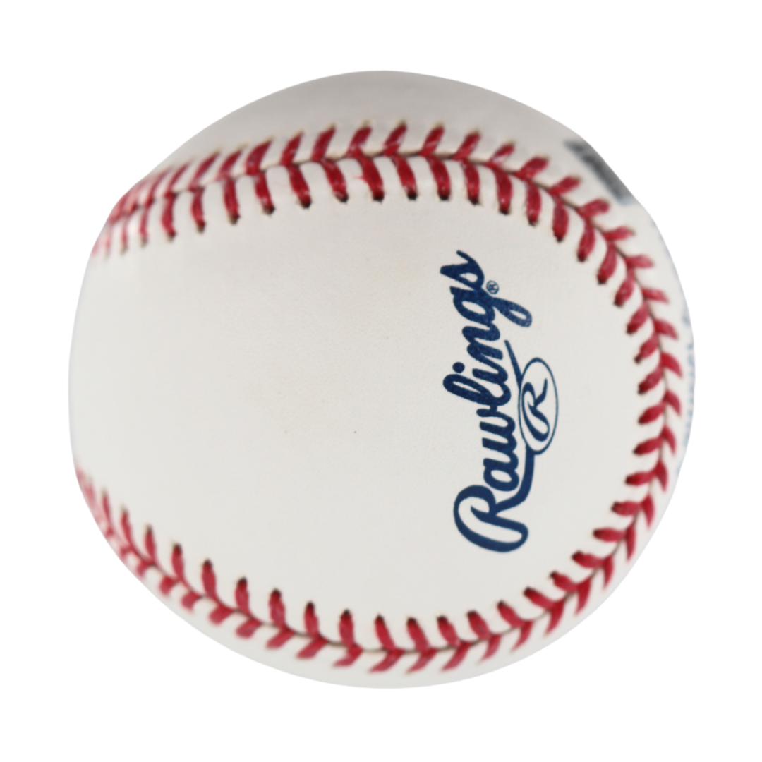 Will Warren New York Yankees Autographed Signed OMLB Baseball (CX Auth)