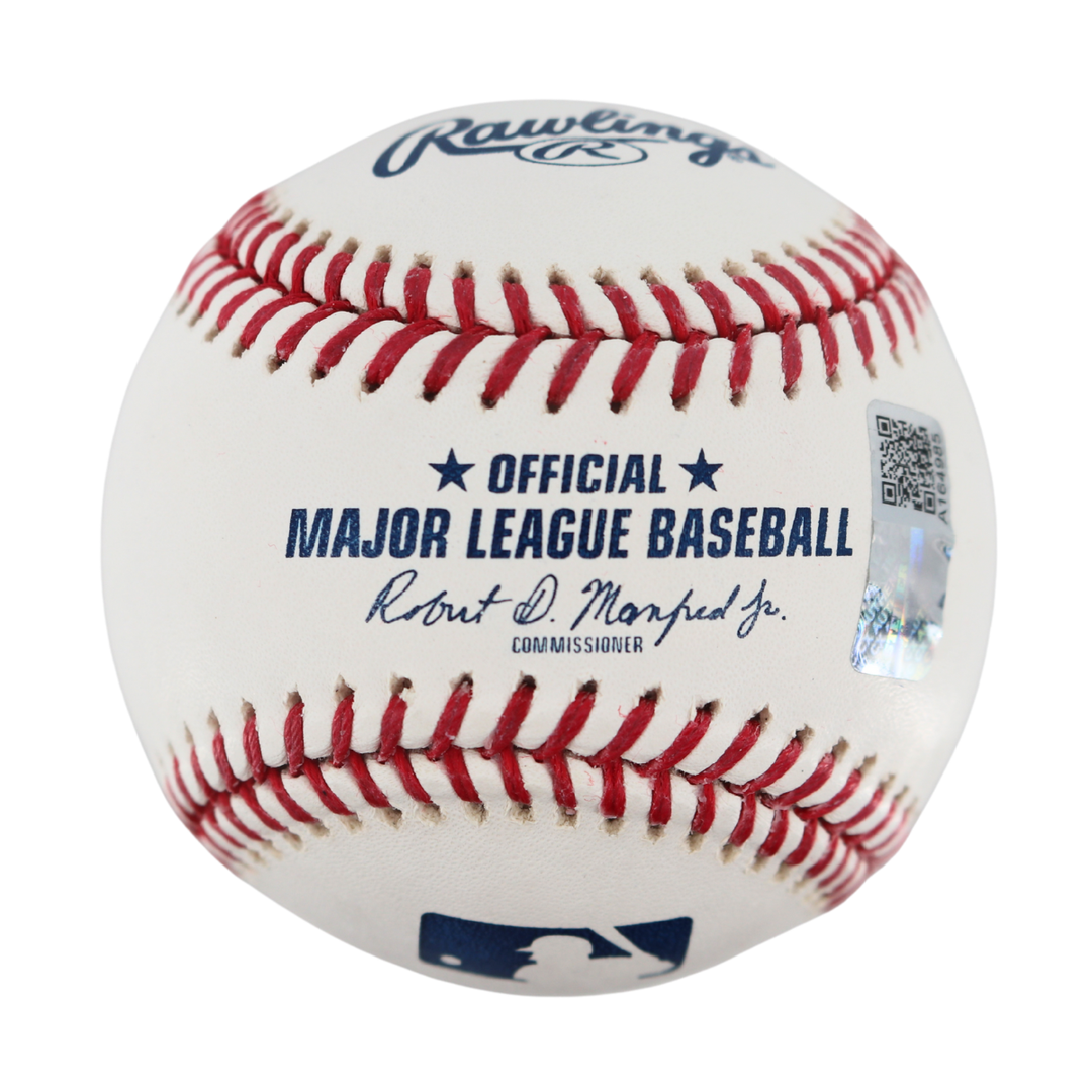 Will Warren New York Yankees Autographed Signed OMLB Baseball (CX Auth)