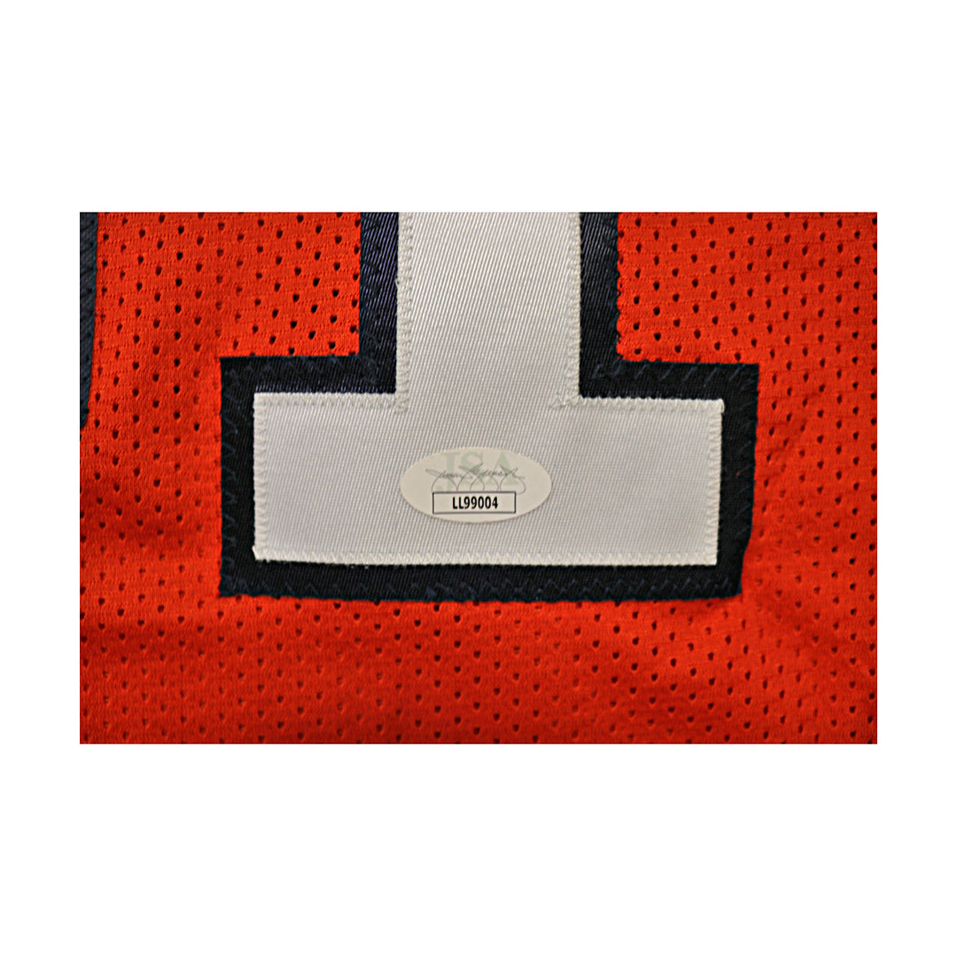 Pearl Washington Syracuse University Autographed Signed Pro Style Orange Jersey (JSA Auth)