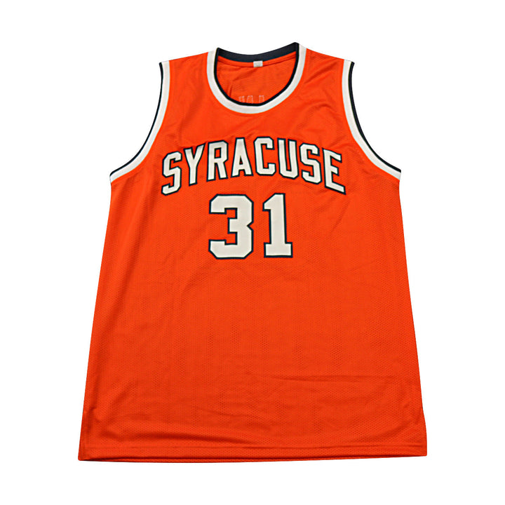 Pearl Washington Syracuse University Autographed Signed Pro Style Orange Jersey (JSA Auth)